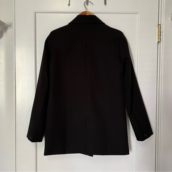 BLACK OVERSIZED BLAZER *Sz S* - Picture 8 of 10